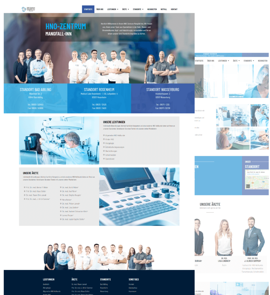 Startseite 4 Webseite zum Festpreis berechnen - HNO Refrenz